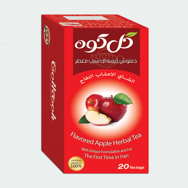 دمنوش میوه ای صددرصد طبیعی سیب معطر(۲۰ عددی)