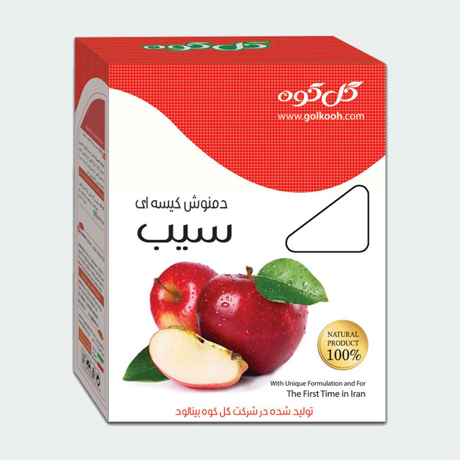 دمنوش میوه ای سیب ( ۱۲۵ گرم )  – ۱۰۰% طبیعی